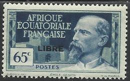 AFRIQUE EQUATORIALE FRANCAISE - AEF - A.E.F. - 1941 - YT 110** - Neufs