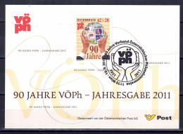 Österreich 2011 - VÖPH Jahresgabe - 90 Jahre VÖPh - Briefe U. Dokumente