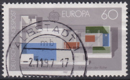 1987 BRD ° Mi:DE 1321, Yt:DE 1153, EUROPA, Moderne Architektur, Dt. Pavillon Barcelona - Gebraucht