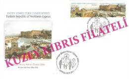 Turkish Cyprus (TRNC) - 2012 - "EUROPA - TRNC VISIT" - FDC - Storia Postale