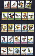 24 Timbres Neufs** Impeccables, , Oiseaux Divers - Collections, Lots & Séries
