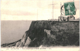 CPA  Carte Postale France Le Havre Poste Sémaphorique Et Rocher De La Hève  VM70295 - Cap De La Hève