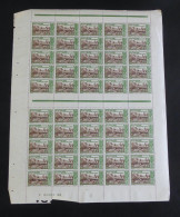 ININI - 1939-40 - N°YT. 37 - Pirogue 30c - Bloc De 50 Bord De Feuille - Neuf Luxe ** / MNH / Postfrisch - Unused Stamps