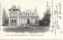 B/132              61     Moulins La Marche    -    Le Chateau De La Louviére - Moulins La Marche