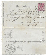 0402z: Kartenbrief Für Den Fernverkehr ANK 26, Topentwertung Baden NÖ 14.8.98, Archivlochung - Carte-Lettere