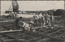 De Kraagstukken, Zuiderzeewerken, C.1950s - Polders Briefkaart - Andere & Zonder Classificatie