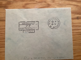 Enveloppe Cachet PP Datée Du 22/5/26 Saint-pierre Et Miquelon - Gebruikt