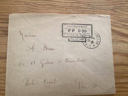 Enveloppe Saint-pierre Et Miquelon Cachet PP030 Datée Du 26-4-26 - Used Stamps