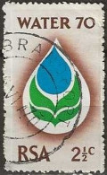 SOUTH AFRICA 1970 Water 70 Campaign - 21/2c  Water 70 Emblem FU - Used Stamps