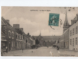 AJC - Lanvellec La Place Et L'eglise - Lanvellec