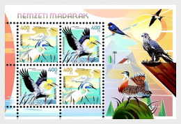 Hungary 2019 Europa CEPT Rare Birds Block Of 2 Sets Mint - 2019