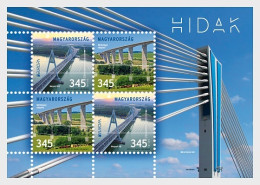 Hungary 2018 Europa CEPT Bridges Block Of 2 Sets Mint - Unused Stamps