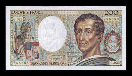 Francia France 200 Francs Montesquieu 1984 Pick 155a Mbc+ Vf+ - 200 F 1981-1994 ''Montesquieu''