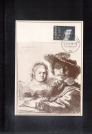 Netherlands 1983  Art - Rembrandt Painting Interesting Maximum Card - Rembrandt