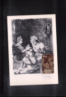 Aitutaki 1983 Art - Rembrandt Painting Interesting Maximum Card - Rembrandt