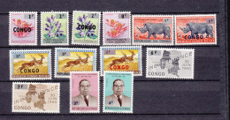 Republique Congo  Ocb Nr:  532 - 544 ** MNH (zie Scan) - Unused Stamps