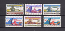 Republique Congo  Ocb Nr:  514 - 519 ** MNH (zie Scan) - Unused Stamps