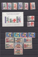 Republique Congo  Ocb Nr:  495 - 513 + LX499  * MH (zie Scan) - Unused Stamps