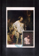 Yemen 1967 Art - Rembrandt Painting Interesting Maximum Card - Rembrandt