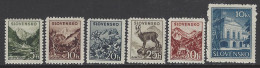 Slovaquie / Slovakia - 1939 - 40 à 44 Et 50 **(MNH) - Ungebraucht