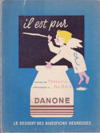 VIEUX PAPIERS - PROTÈGE CAHIERS - DANONE - Milchprodukte