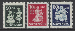 Slovaquie / Slovakia - 1943 - 98 à 100 **(MNH) - Nuovi