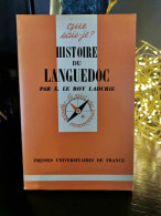 E. Le Roy Ladurie - Histoire Du Languedoc (Que Sais-je 958) - Languedoc-Roussillon