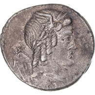 Monnaie, Servilia, Denier, 85 BC, Rome, TTB, Argent, Sear:268, Crawford:352/1 - République (-280 à -27)