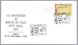 125 Aniversario De MANUEL DE FALLA. Cadiz, Andalucia, 2001 - Musique