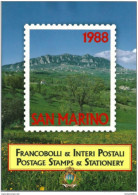 SAN MARINO 1988 FOLDER ANNATA COMPLETA ** MNH - Full Years