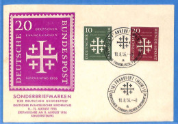 Berlin West 1956 Carte Postale De Frankfurt (G21765) - Covers & Documents