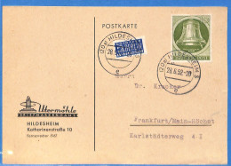Berlin West 1952 Carte Postale De Hildesheim (G21769) - Briefe U. Dokumente