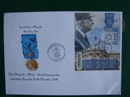 SPM/SAINT PIERRE ET MIQUELON FDC/1ER JOUR "ORDRE NATIONAL DU MERITE (1963-2023) - FDC