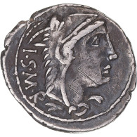 Monnaie, Thoria, Denier, 105 BC, Rome, TB+, Argent, Sear:192, Crawford:316/1 - République (-280 à -27)