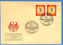 Berlin West 1955 Lettre De Berlin (G21780) - Brieven En Documenten