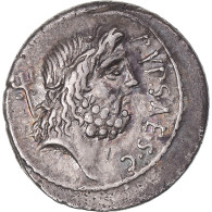 Monnaie, Plautia, Denier, 60 AV JC, Rome, TTB+, Argent, Sear:375 - República (-280 / -27)