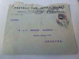 LETTERACON ANNULLO PUBBLICITARIO  SALSOMAGGIORE- VIAGGIATA 1924 - Pubblicitari