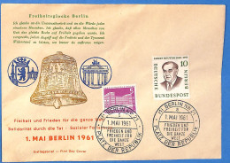 Berlin West 1961 Lettre De Berlin (G21787) - Briefe U. Dokumente