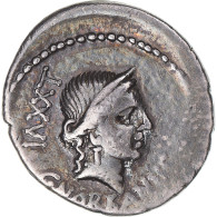 Monnaie, Norbana, Denier, 83 BC, Rome, TB+, Argent, Sear:278 - Republiek (280 BC Tot 27 BC)