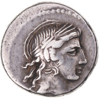 Monnaie, Marcia, Denier, 82 BC, Rome, TB+, Argent, Sear:281, Crawford:363/1d - République (-280 à -27)