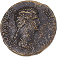 Monnaie, Antonia, Dupondius, 41-45, Rome, TTB, Bronze, RIC:92 - Die Julio-Claudische Dynastie (-27 / 69)