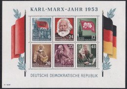 P_ DDR 1953 -  Mi.Nr. Block 8 A - Postfrisch MNH - 1950-1970