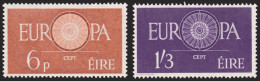 IRELAND IRLANDE IRLANDA 1960 EUROPA SET (Mi. 146-147) MNH ** OFFER! - Neufs