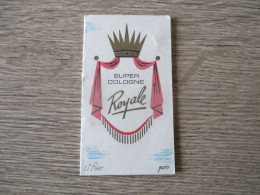 PETITE CARTE PARFUM SUPER COLOGNE ROYALE LT  PIVER CALENDRIER 1965 - Advertisings (gazettes)