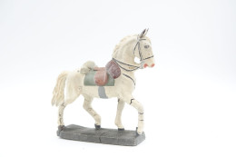 Elastolin, Lineol Hauser, German Soldier Horse ( SA Wehrmacht ), Vintage Toy Soldier - Figurines