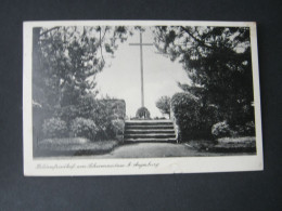 ANGERBURG , Friedhof , Seltene Ansichtskarten Um 1940 , Unten Randkerbe - Ostpreussen