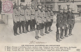 75008 - PARIS - Les Nouveaux Uniformes De L' Infanterie - Tuniques Et Molletières Bleues, Pantalon Rouge.... - Uniformes