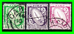 IRLANDA - ( IRELAND – EIRE ) SELLOS AÑO 1940 – 1946 ESPADA DE LUZ . NUEVOS COLORES - Gebruikt