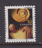CANADA  -  1999 Traditional Trades Wood Carving 10c Used As Scan - Oblitérés