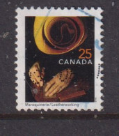 CANADA  -  1999 Traditional Trades Leatherworking 25c Used As Scan - Oblitérés